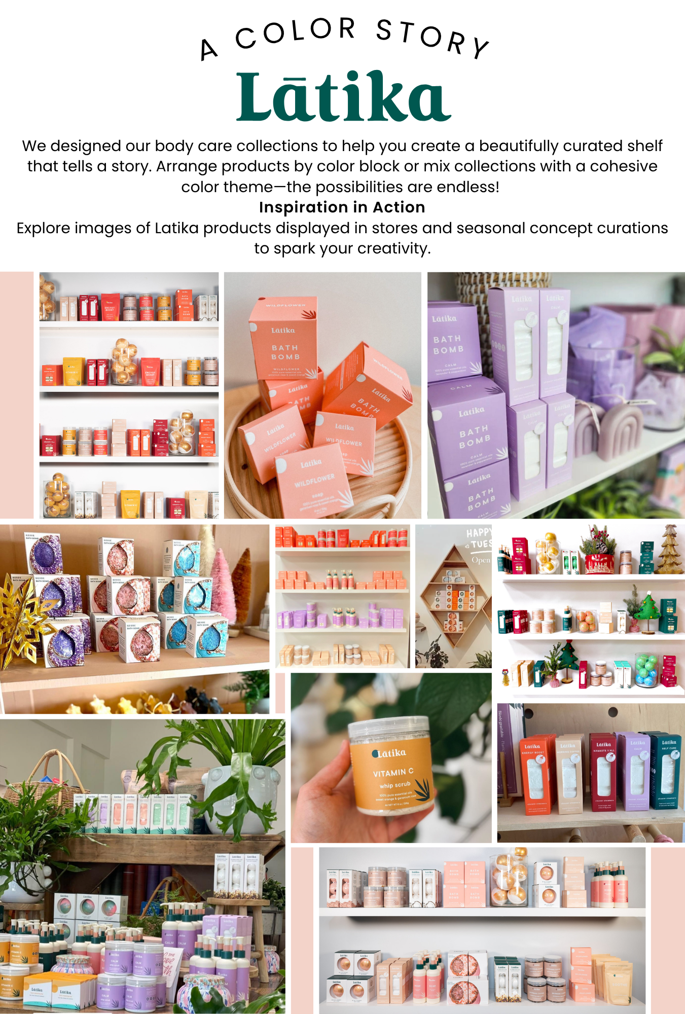 Soak - Pink Christmas Tree ๐ Latika Beauty