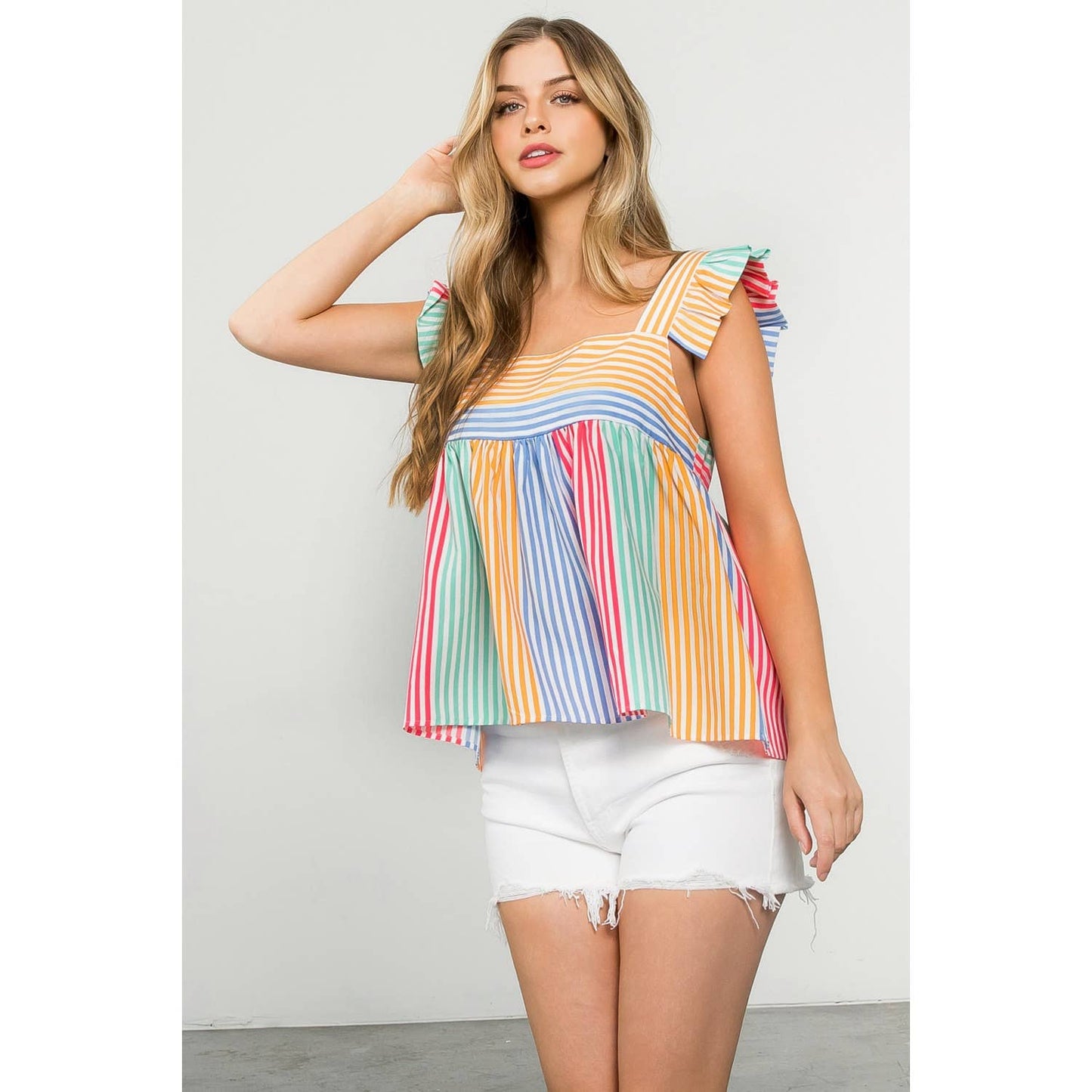 THML Multicolor Stripe Top