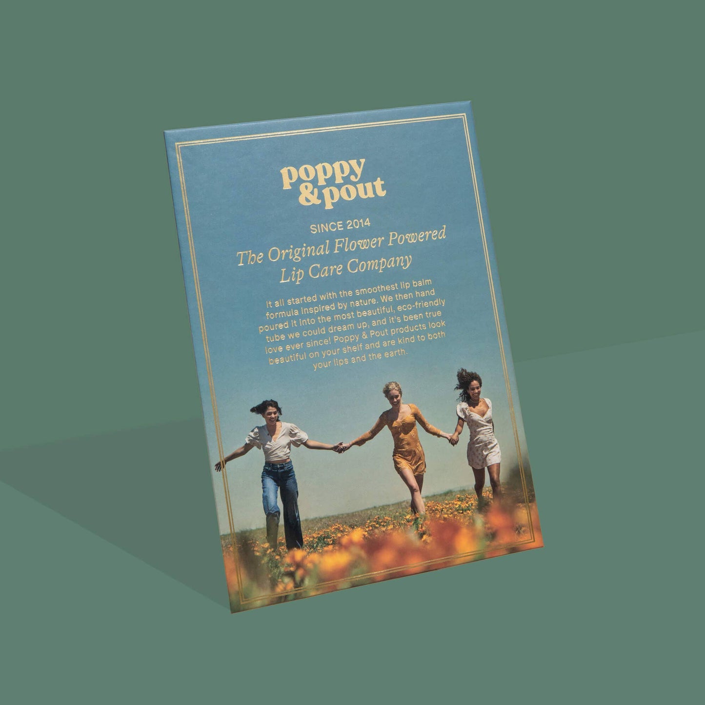 Retailer Sign, Easel, About Us Poppy & Pout