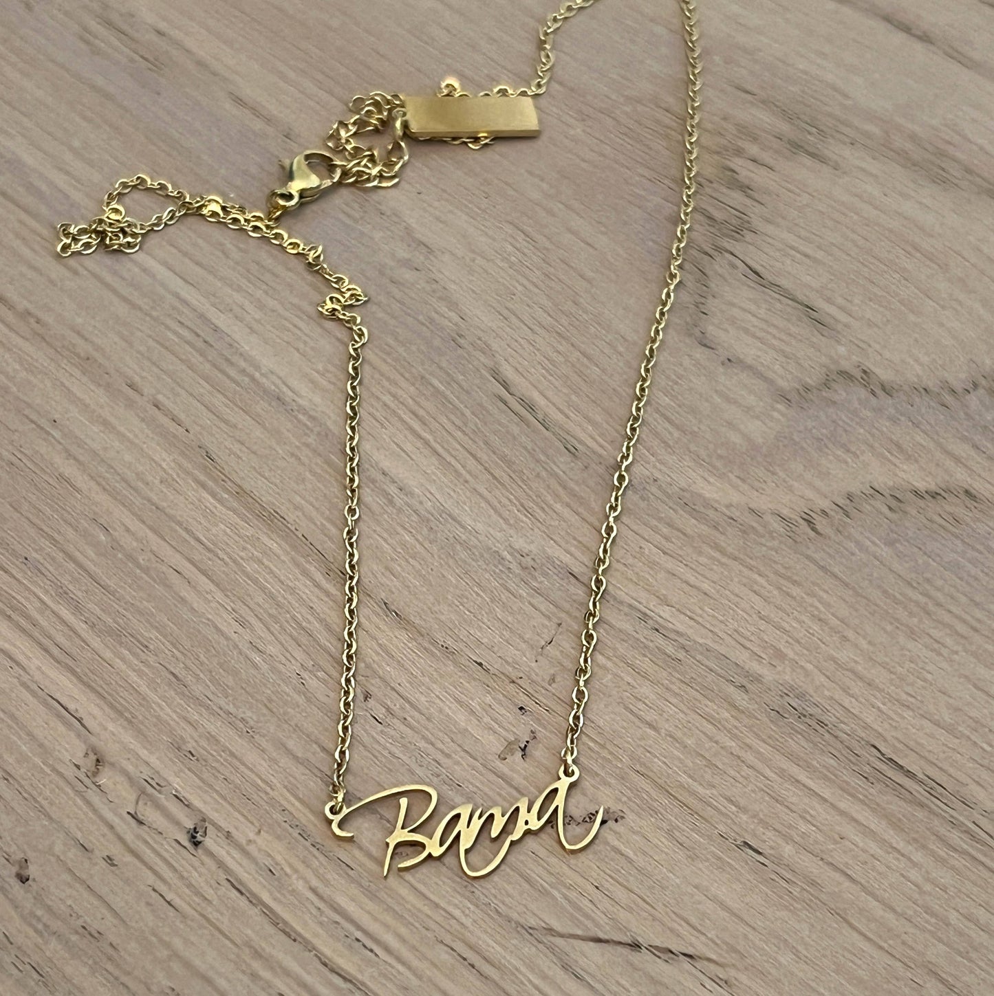 Alabama Gift - Bama Name Necklace and Roll Tide Earrings Steele Sloan Designs