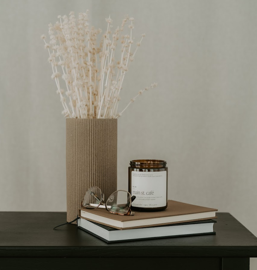 7 oz Candle - Main St. Café Vanilla and Spruce, LLC