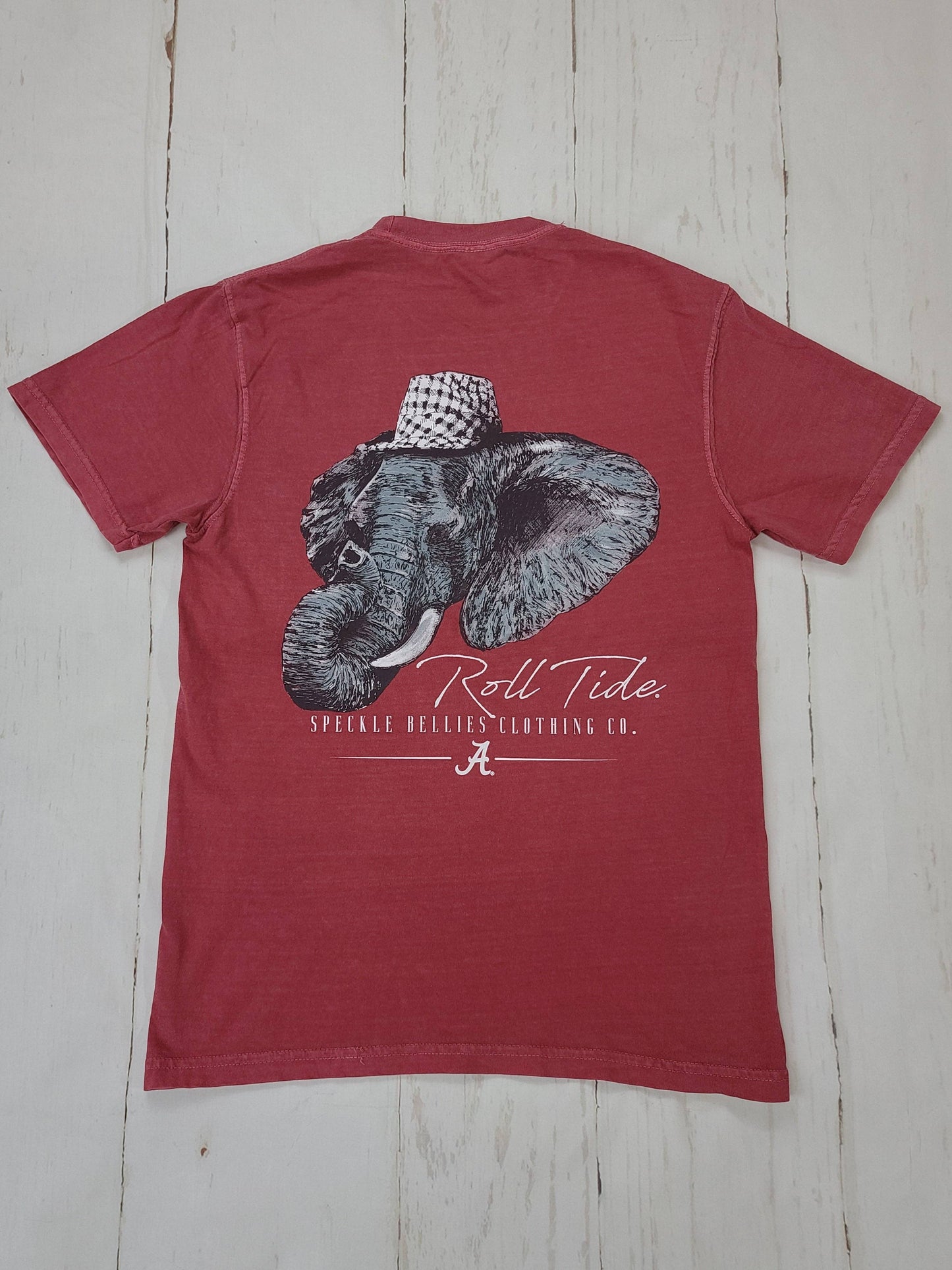 Roll Tide Houndstooth Elephant Tee