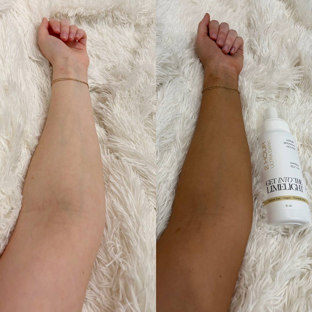 2 Hour Ultra Dark Sunless Tanning Mousse Get Into The Limelight