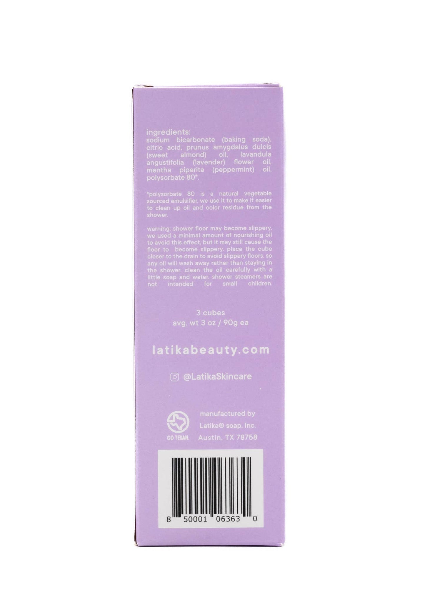 Shower Steamer Lavender Aromatherapy Calm