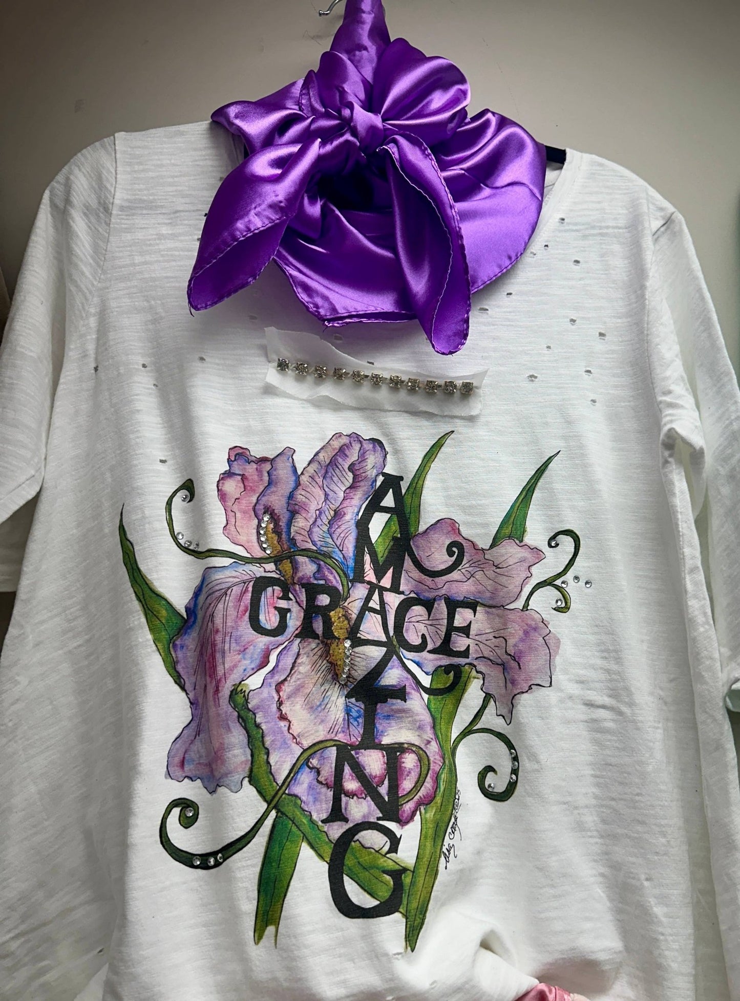 Amazing Grace Tattered Tee - 926 West
