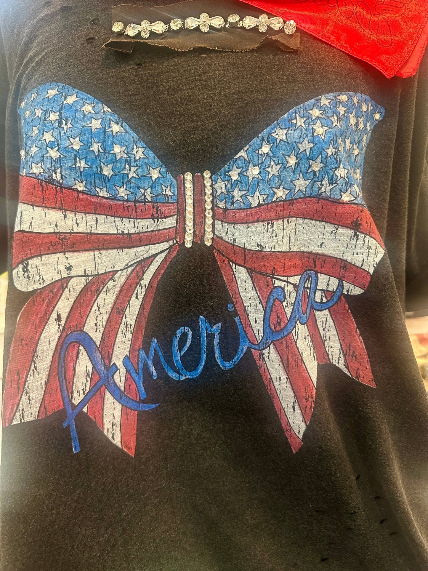 AMERICA Ribbon Shirt - 926 West
