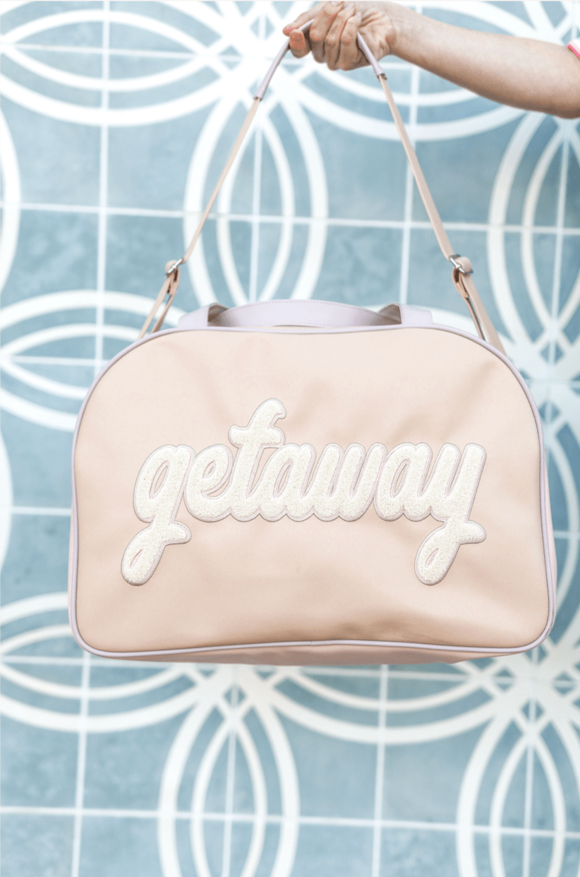 Duffle Bag Weekender - Getaway (Blush/Lavendar) - 926 West