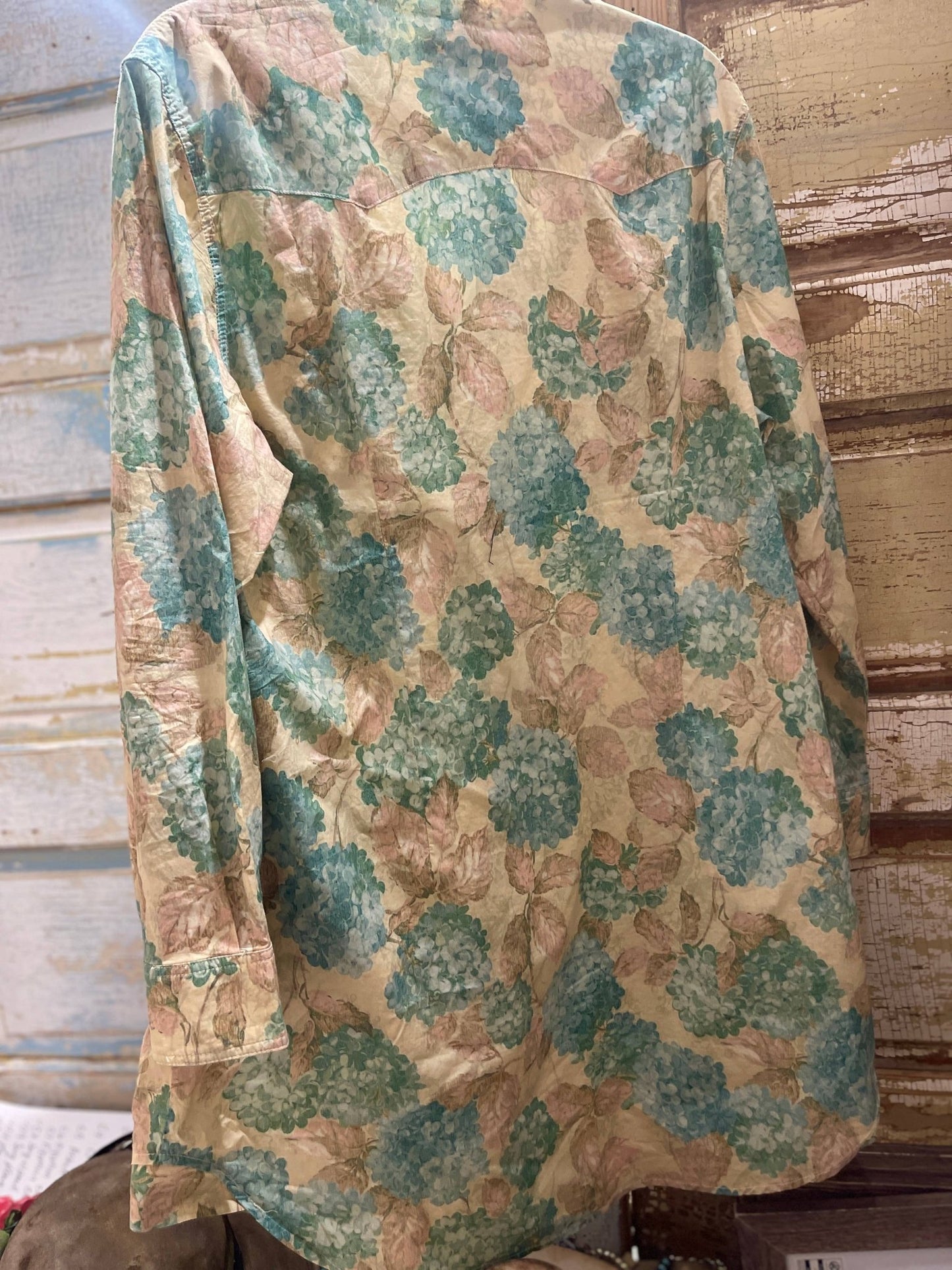 Hydrangea Snap Front Dress Tunic - 926 West