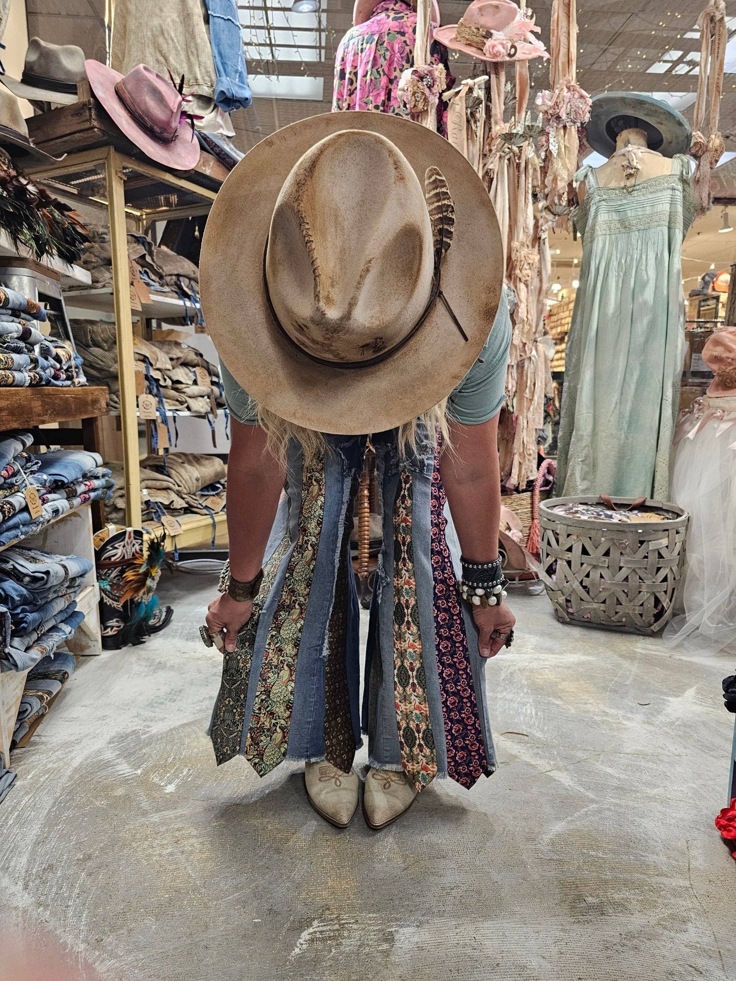 Vintage Tie Jeans - 926 West