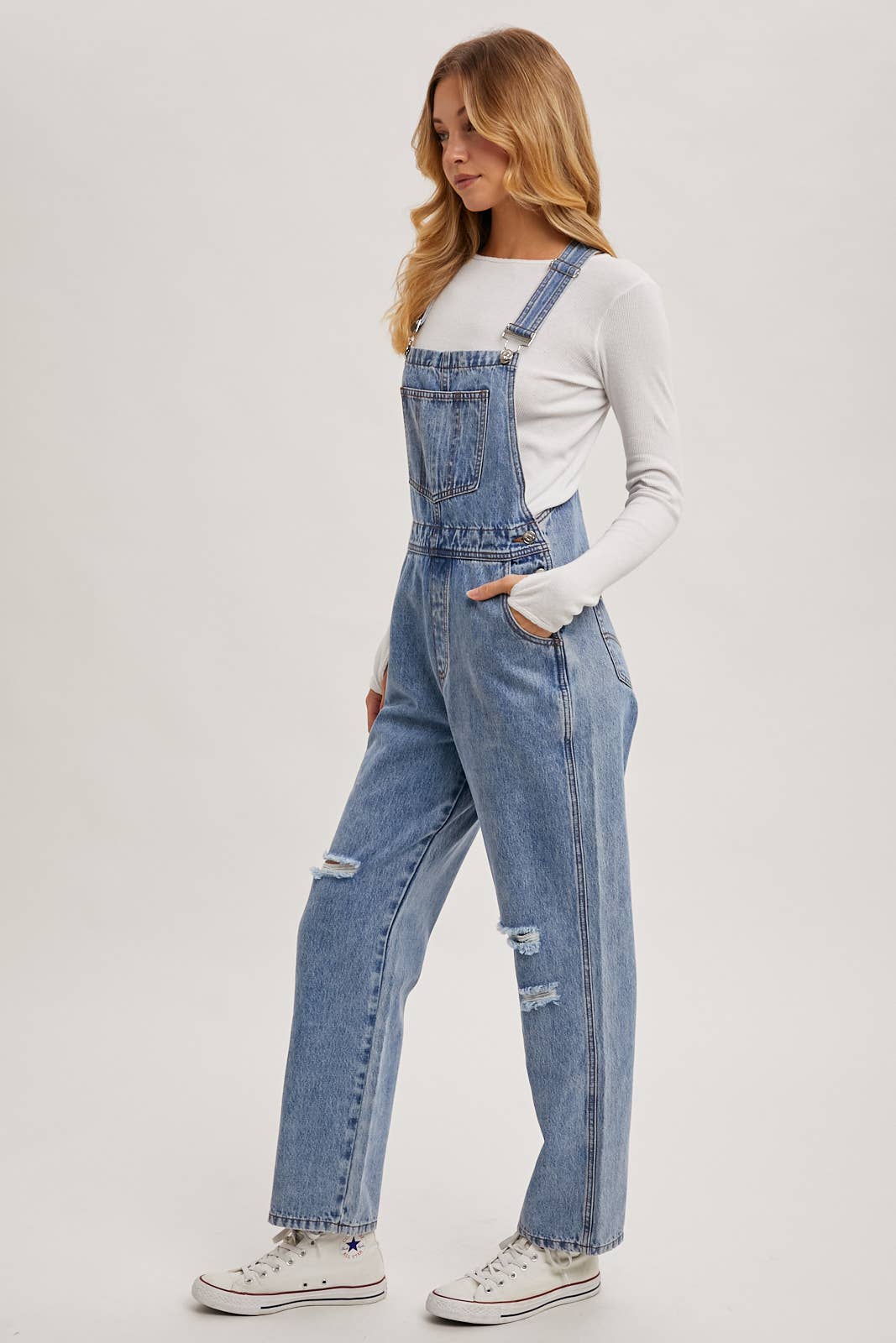 DENIM OVERALLS