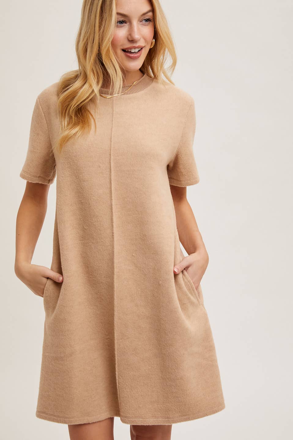 SOFT SHORT T-SHIRT DRESS Bluivy