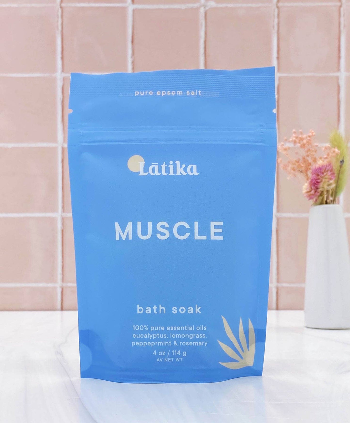 Muscle Epsom Bath Soak  ⚫ Latika Beauty