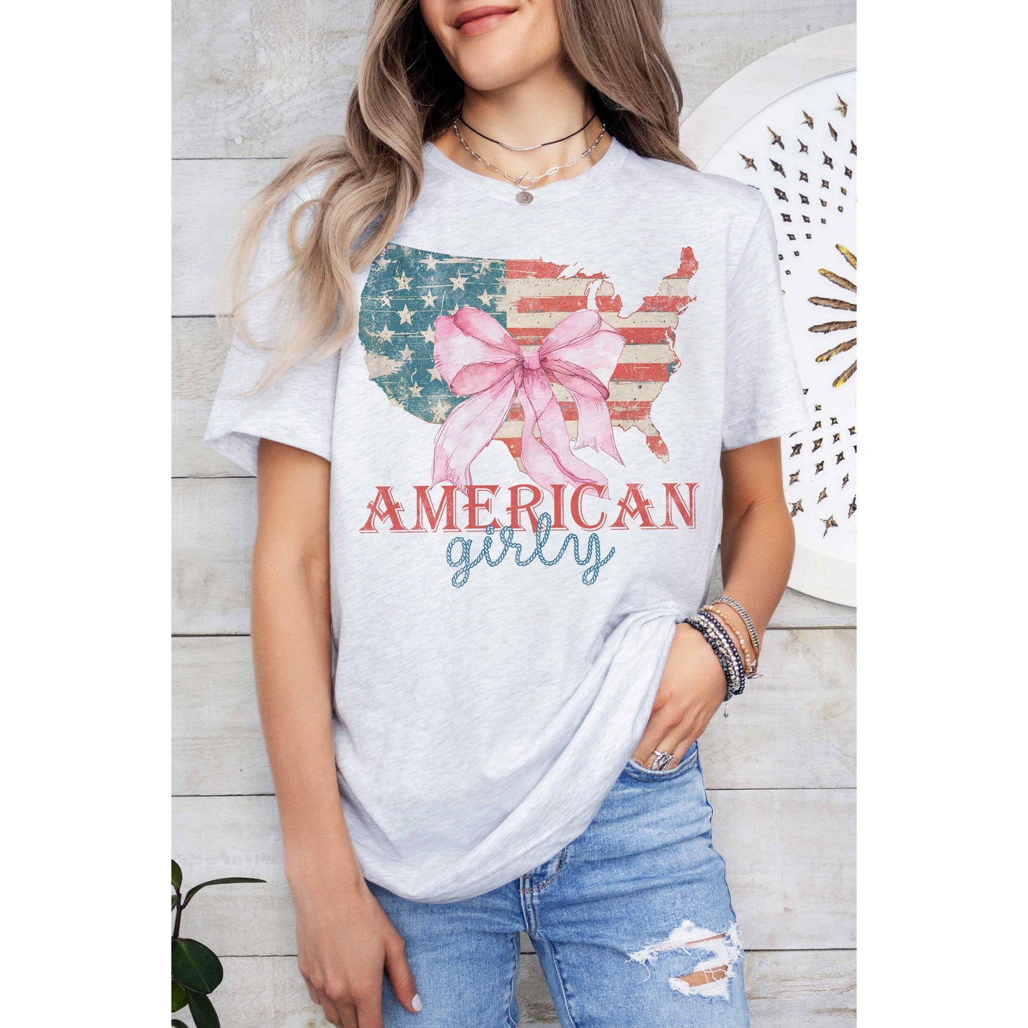 AMERICAN GIRLY Graphic Tee