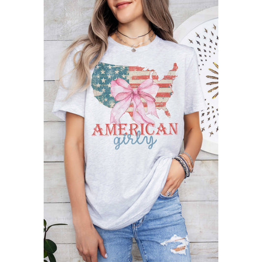 AMERICAN GIRLY Graphic Tee