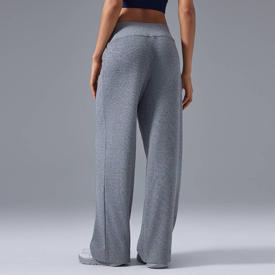 Women High-Waist Drawstring Flared Yoga Workout Pants Sodalemon