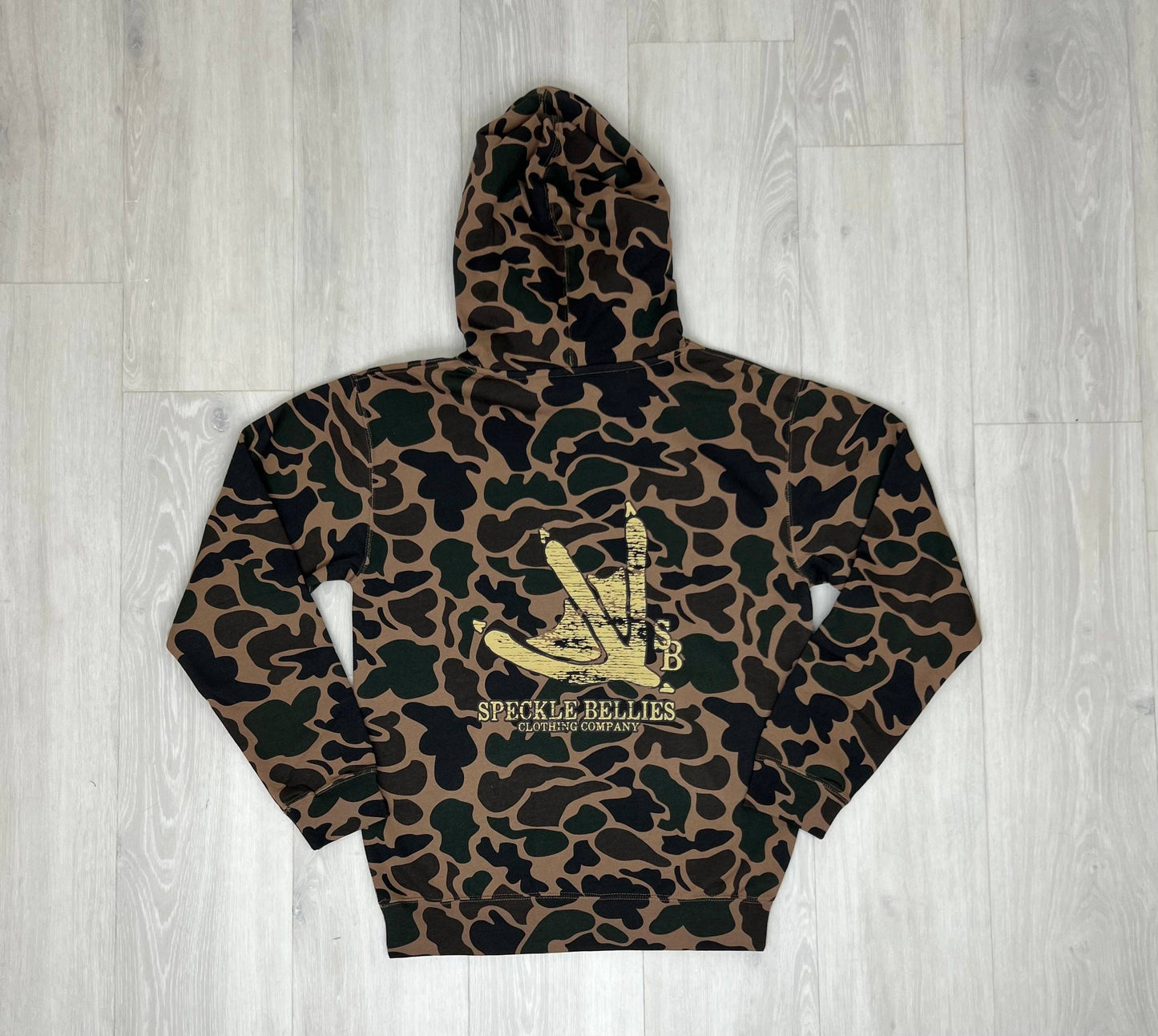 SB Track Hoodie Duck Camo (Copy) Speckle Bellies Clothing Company
