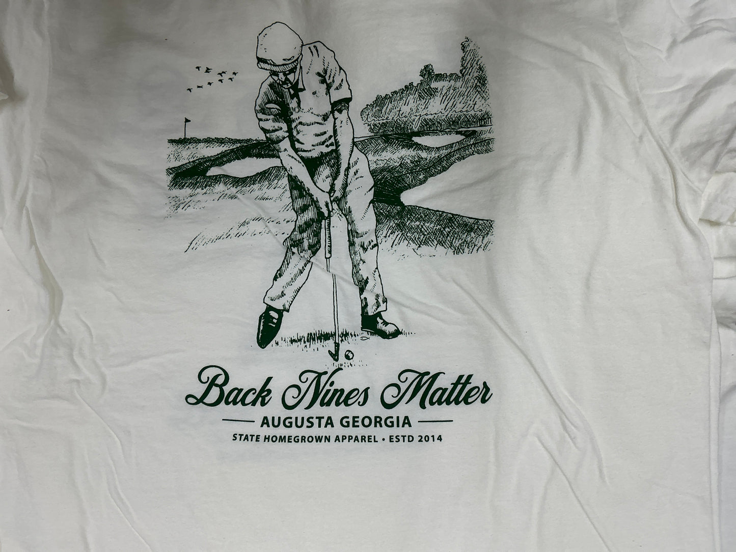 BACK NINES MATTER GOLF TEE