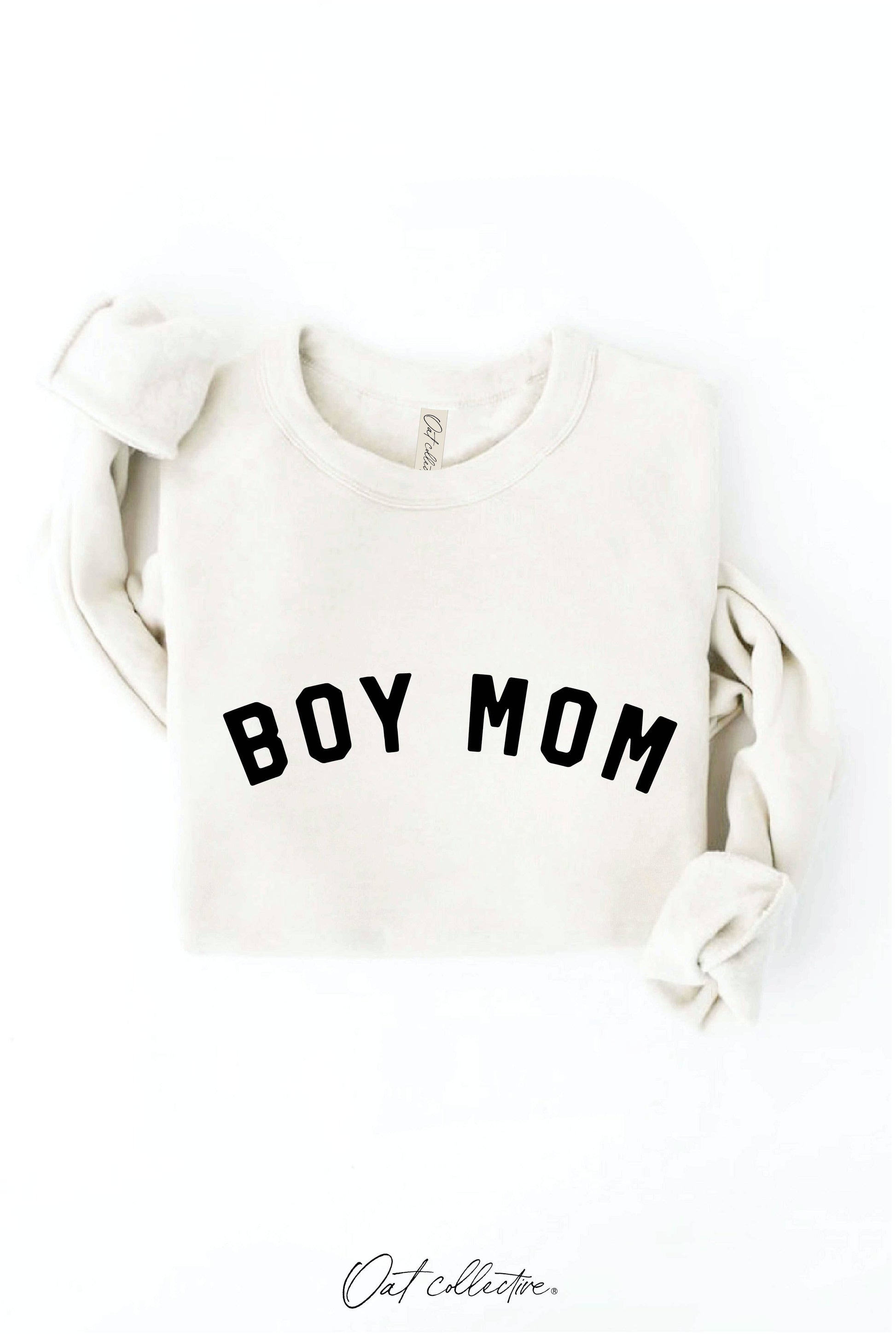 BOY MOM    Graphic Sweatshirt OAT COLLECTIVE