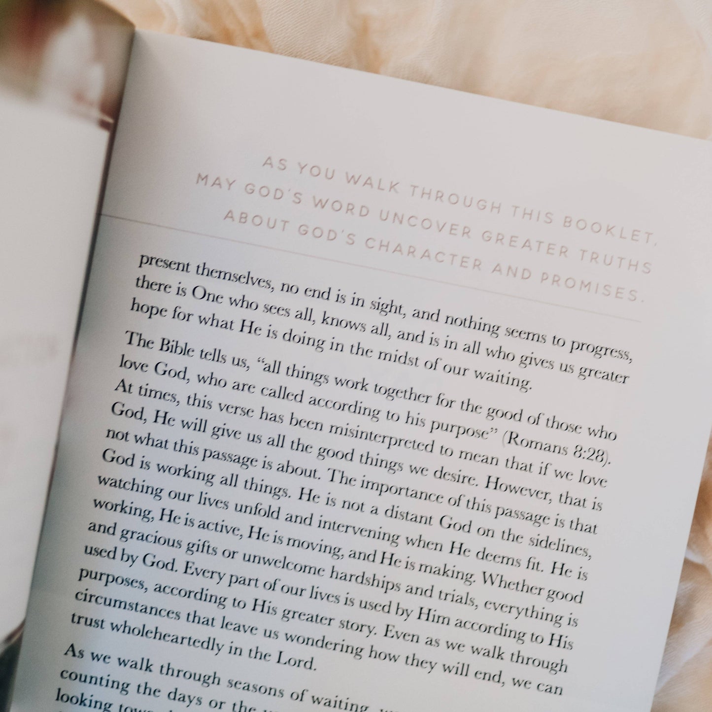 Meditations for Seasons of Waiting Booklet The Daily Grace Co