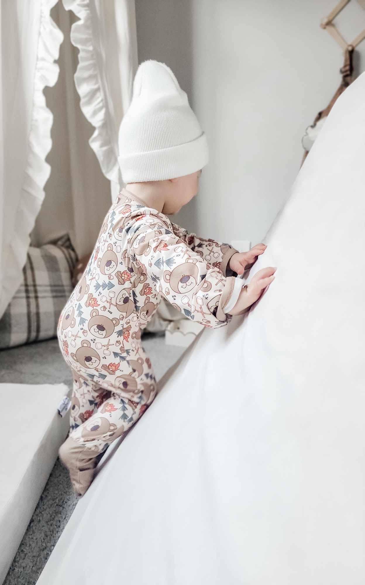 Sleeper Smore Bear Camping Emerson+Ivory