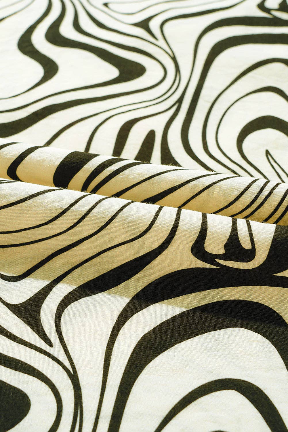 Zebra Stripe Ric-Rac Summer Blouse