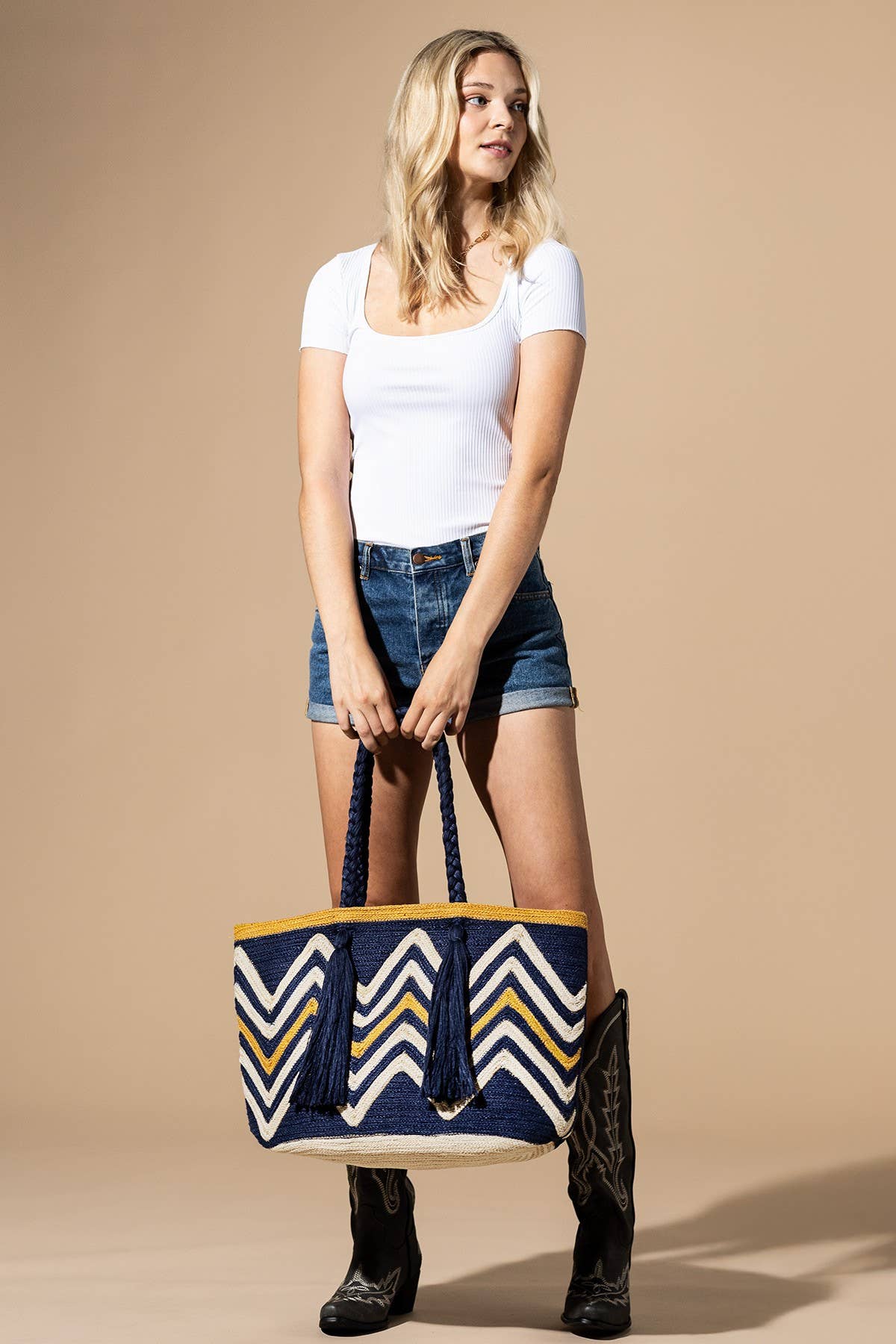 Malaka Jute Shoulder Bag