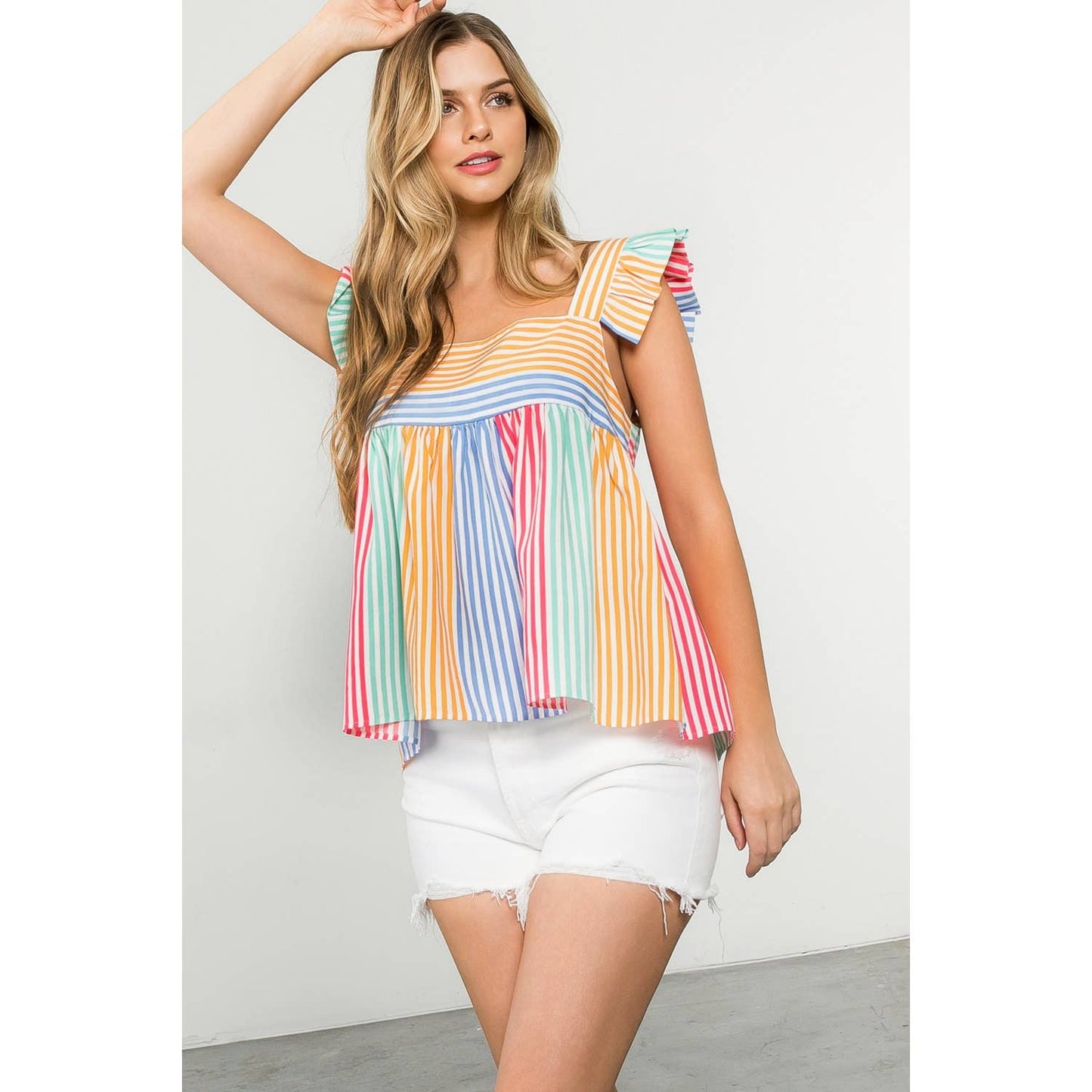 THML Multicolor Stripe Top