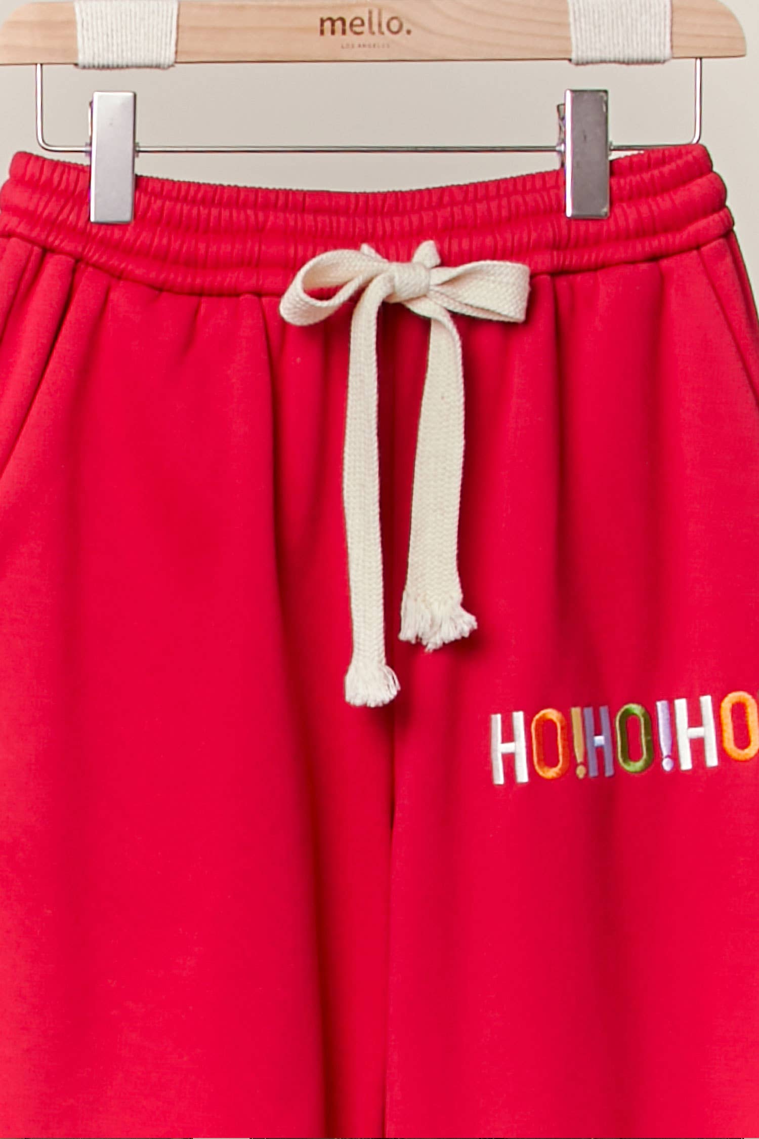 Christmas Pants with Lettering Mello.
