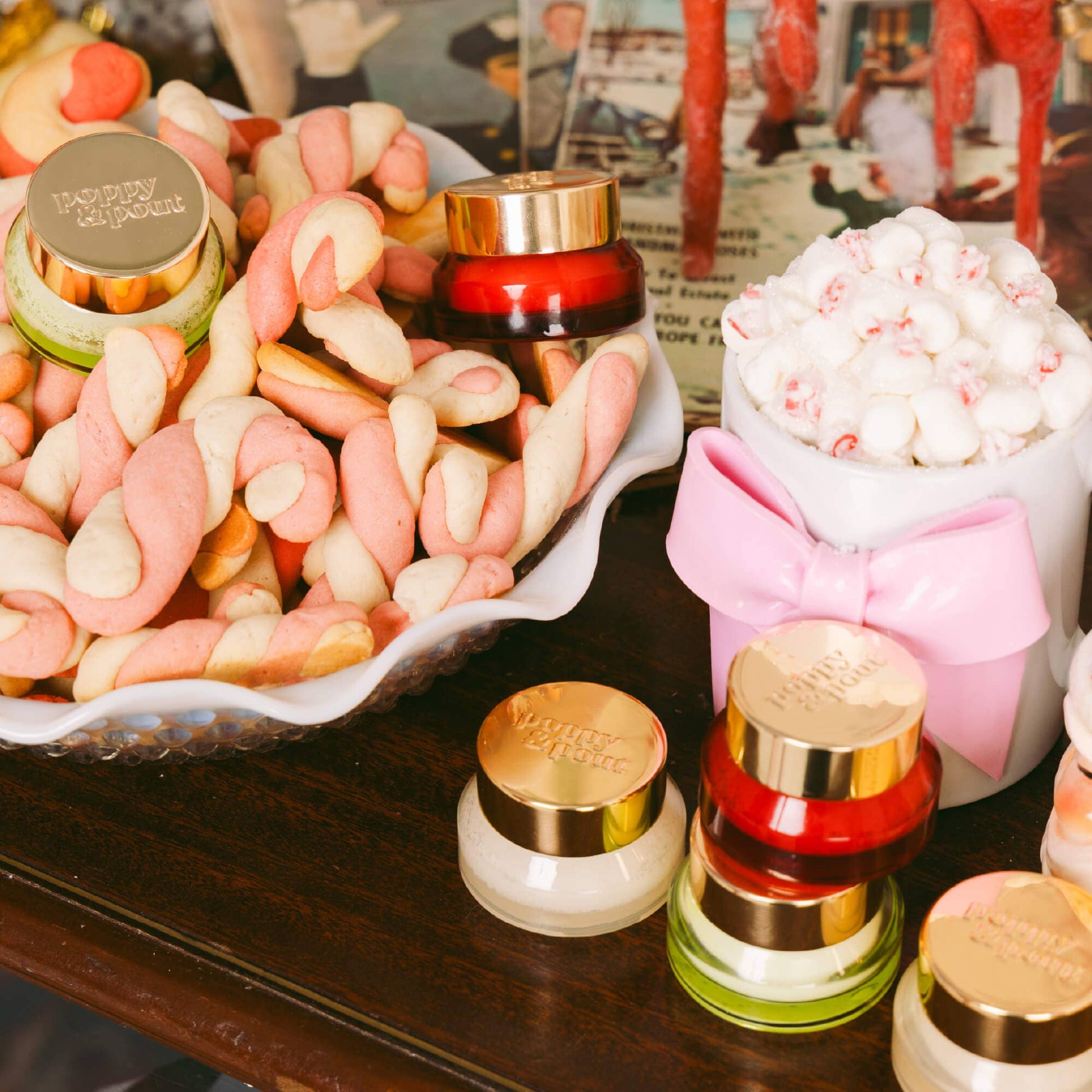 Limited Edition, Lip Mask, Holiday, Frosted Sugar Plum Poppy & Pout