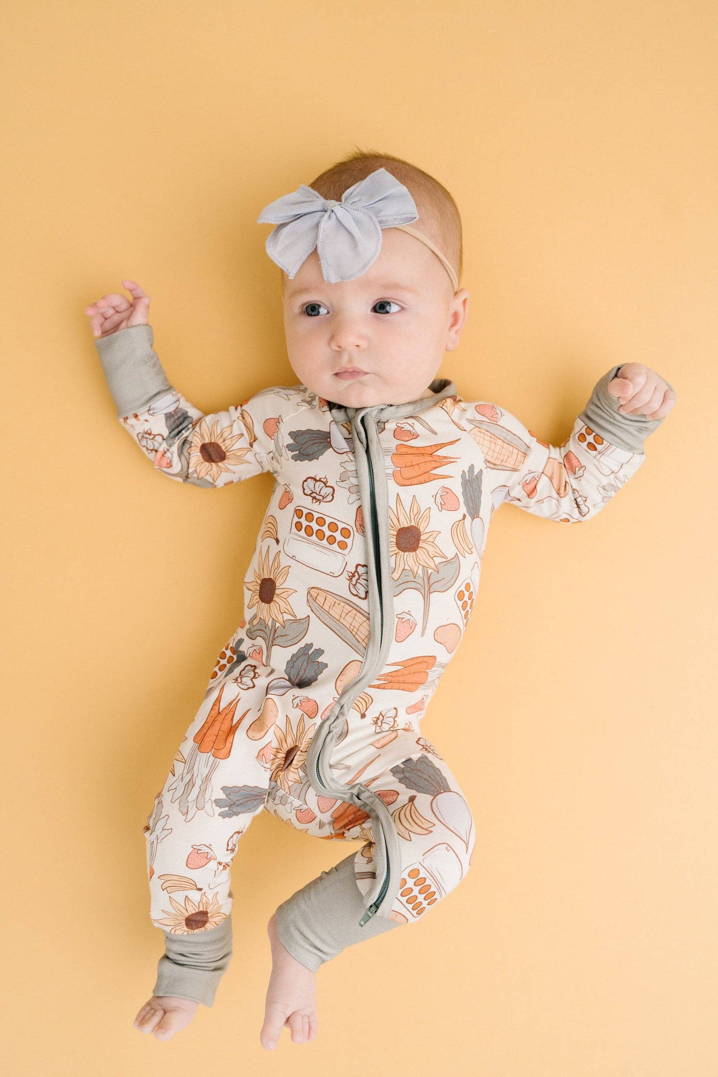 Farmers Market Bamboo Sleeper Emerson+Ivory