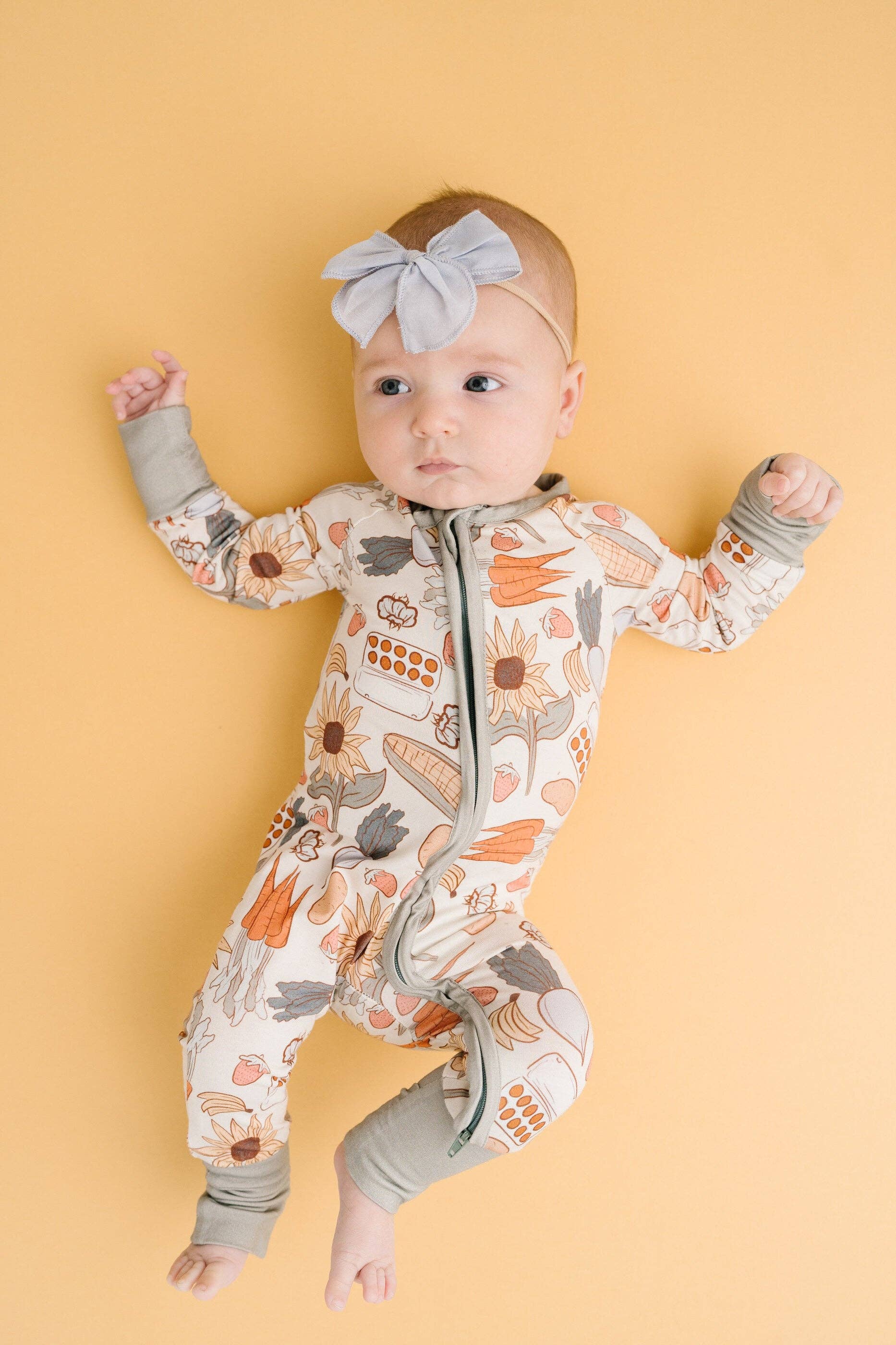 Farmers Market Bamboo Sleeper Emerson+Ivory