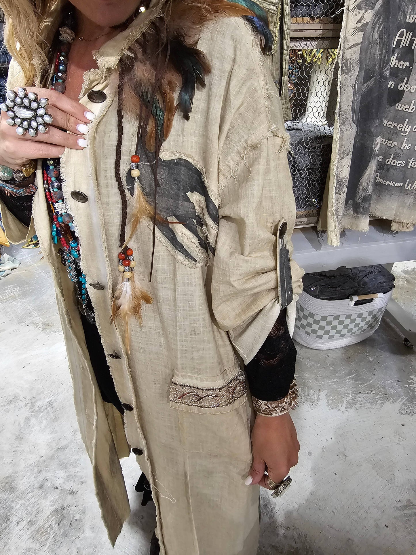 Indian Wisdom Duster