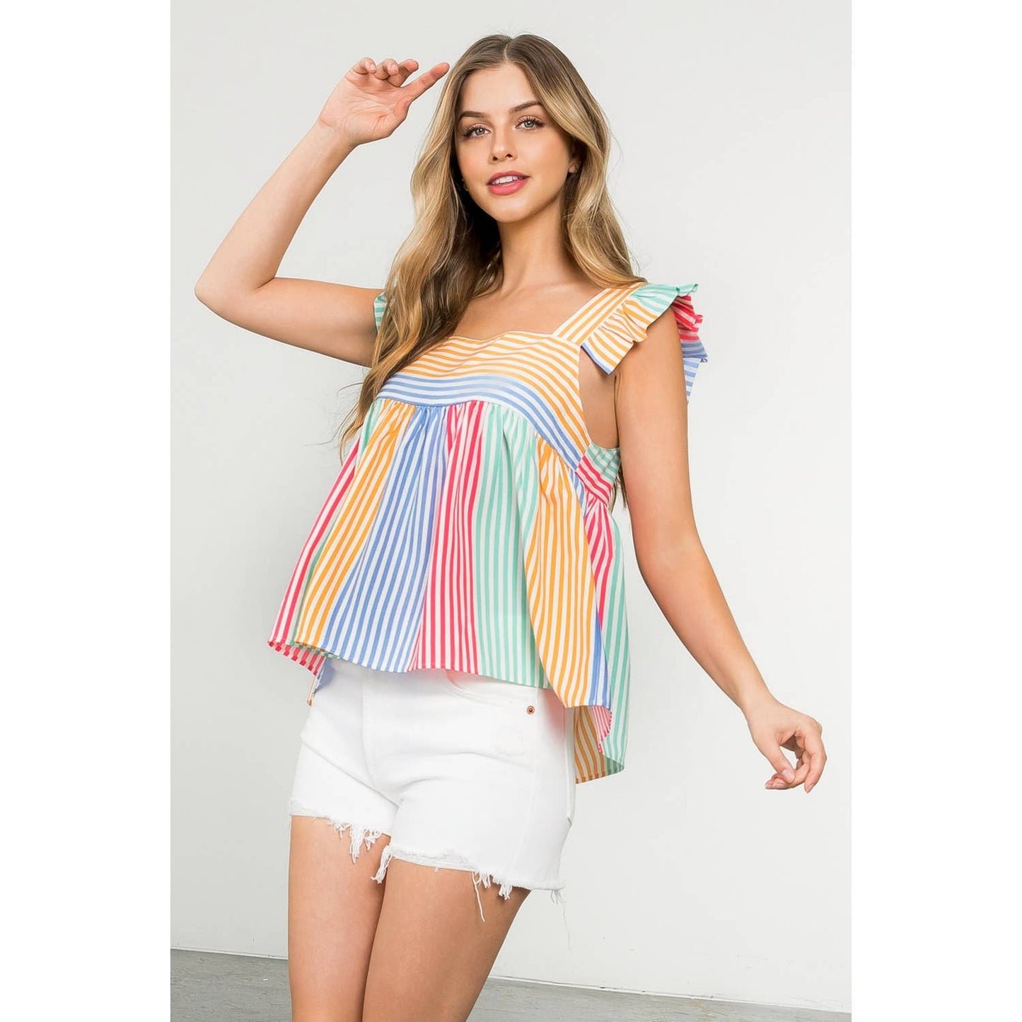 THML Multicolor Stripe Top