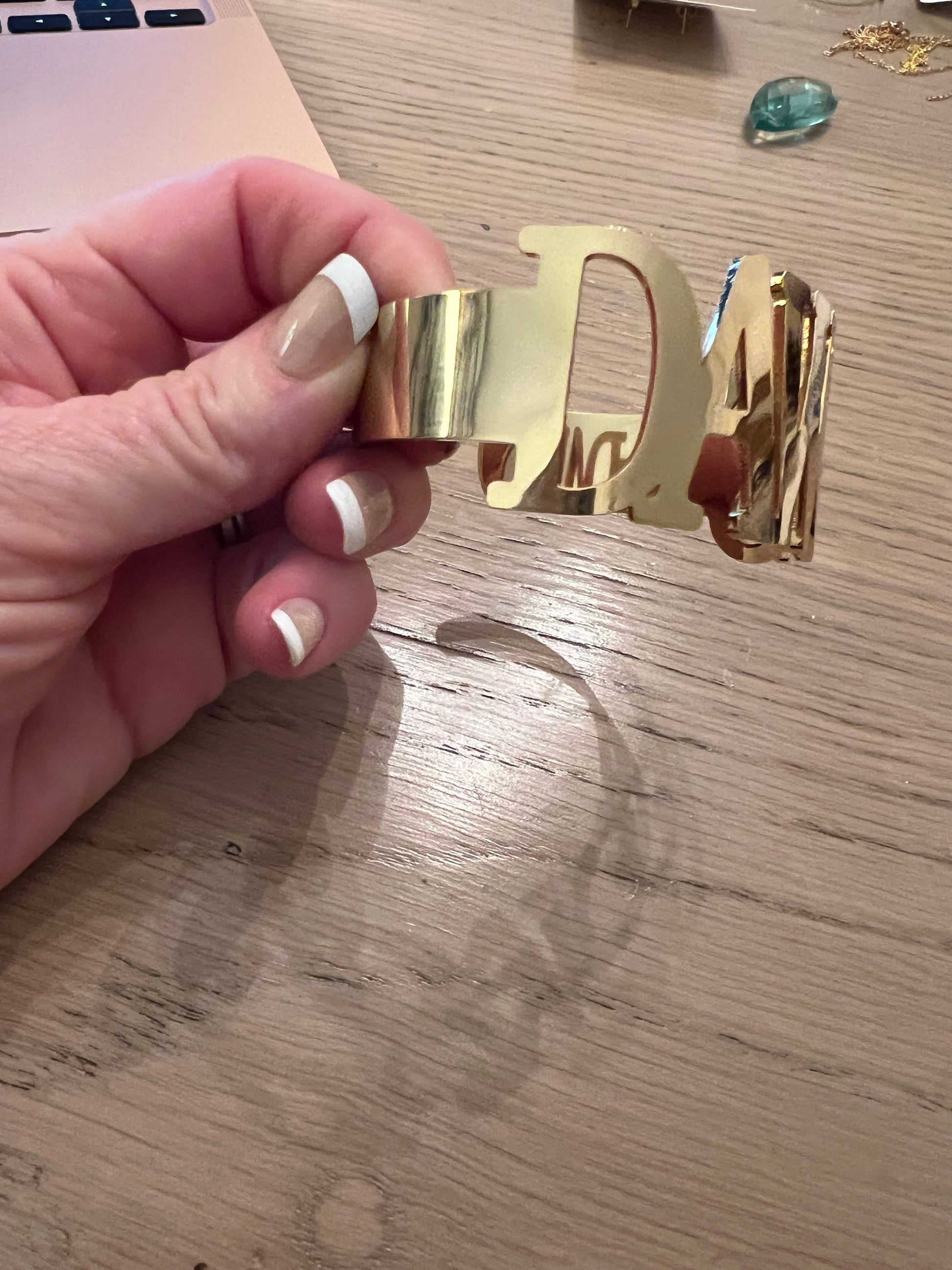 DAWGS Bangle Bracelets Tarnish Resistant All Caps -Go Dawgs Steele Sloan Designs