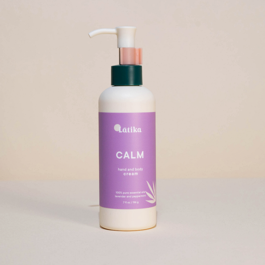 Calm - Cream - essential oil ❄️ Holiday gift 💗 Latika Beauty