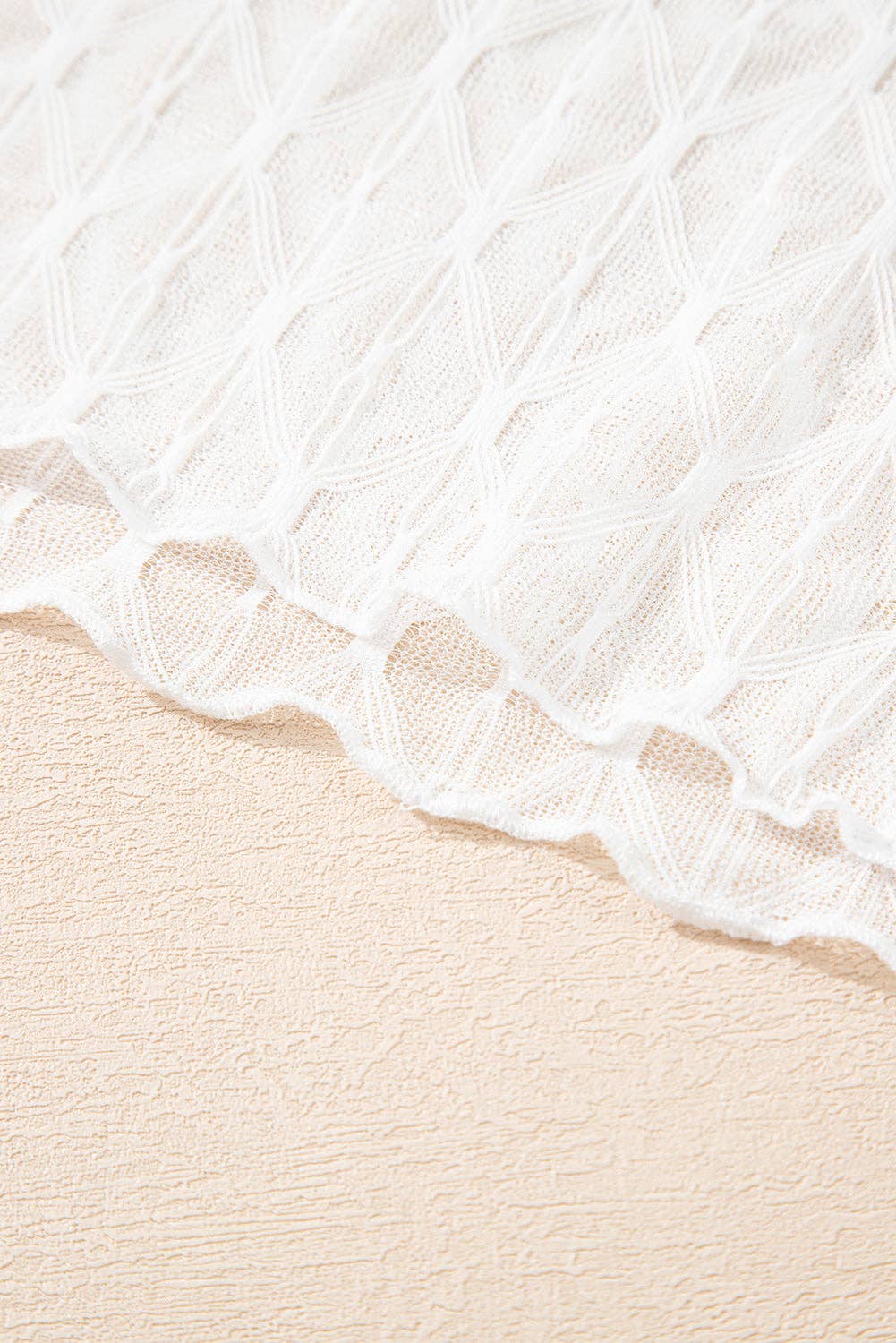 Sheer Mesh Long Sleeve Fall Top LALA LOO