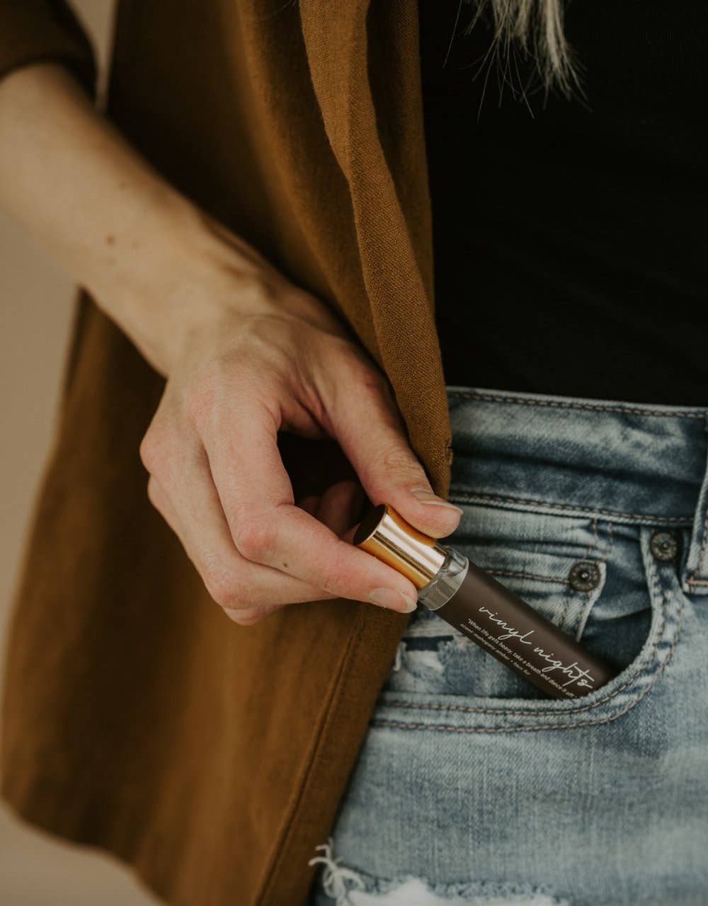 Perfume Roller - Vinyl Nights Vanilla and Spruce, LLC