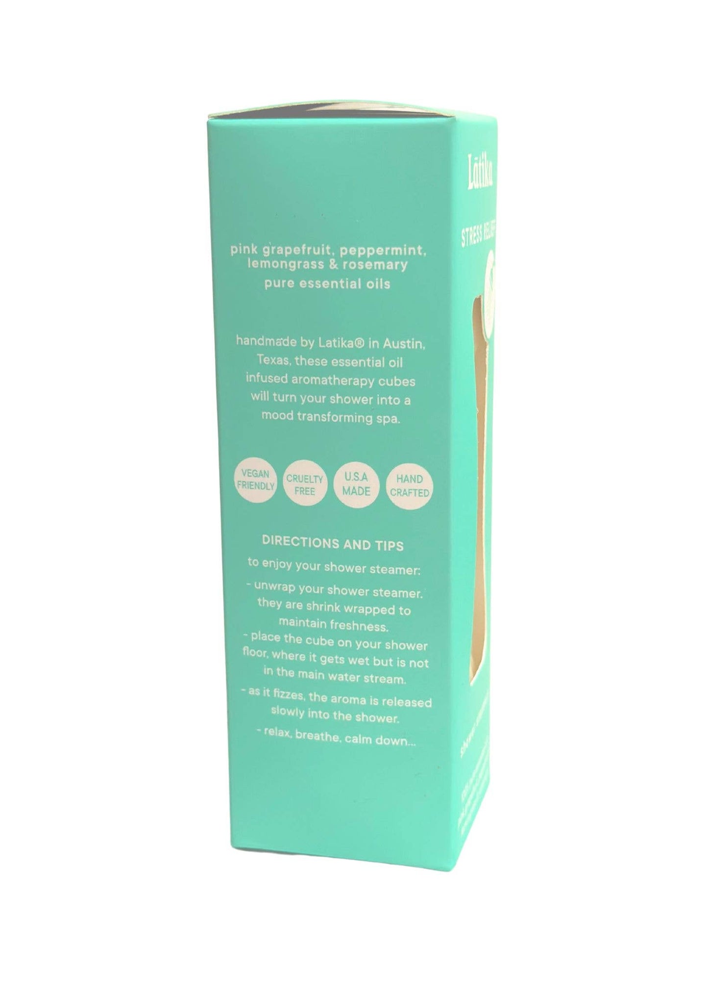 Shower Steamer 🟦 Stress Relief- Essential oils