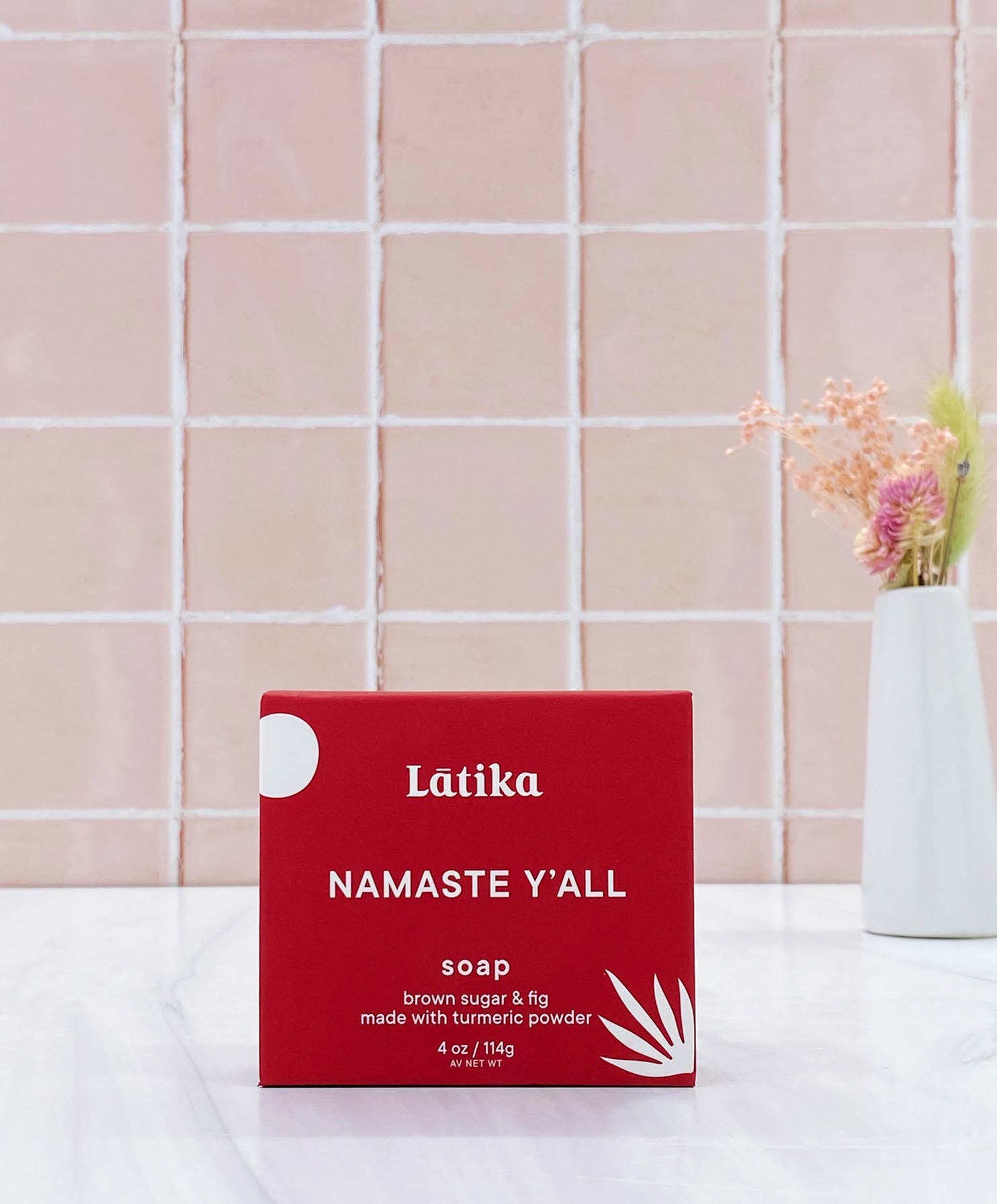 Namaste Y'all - Hydrating Soap -  Brown sugar -Fig 🪷 Latika Beauty