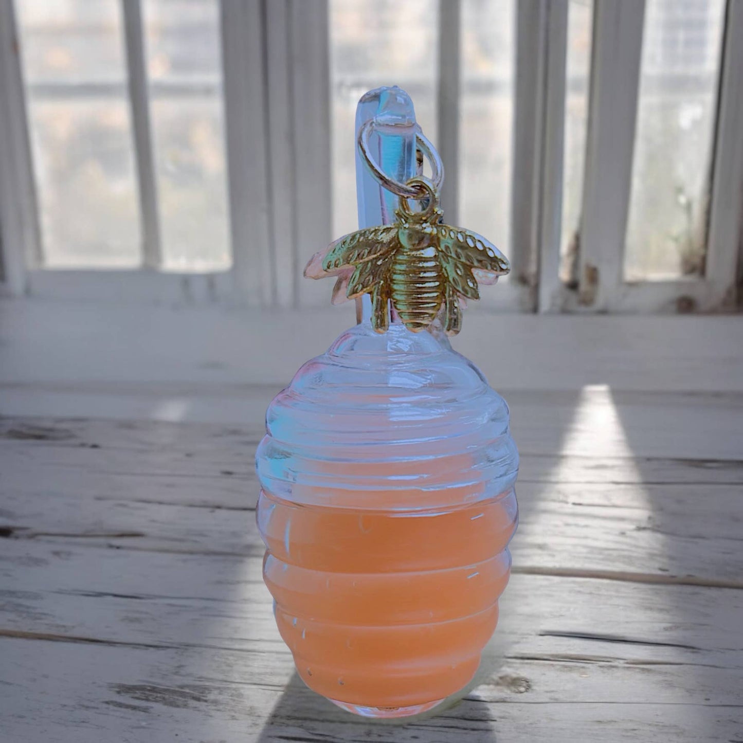 Orange Creamsicle Honeycomb Lipgloss  Monumental Candles LLC