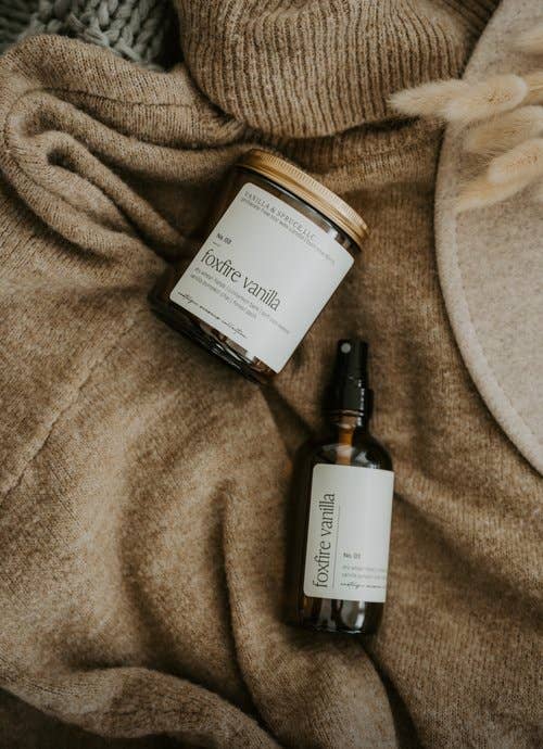 7 oz Candle - Foxfire Vanilla Vanilla and Spruce, LLC