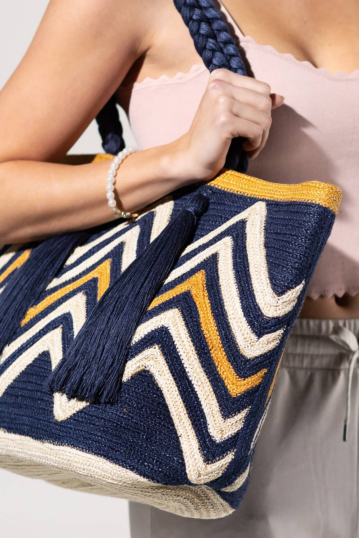 Malaka Jute Shoulder Bag