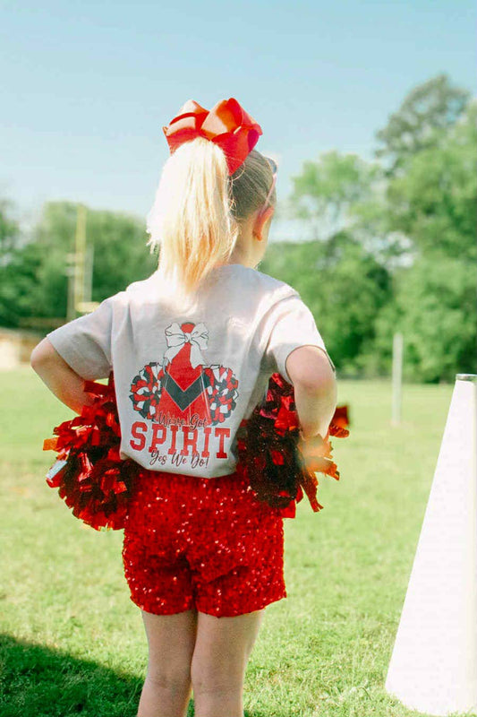We've Got Spirit | Red + Black | Football Kid’s Tee Magnolia Mudbugs