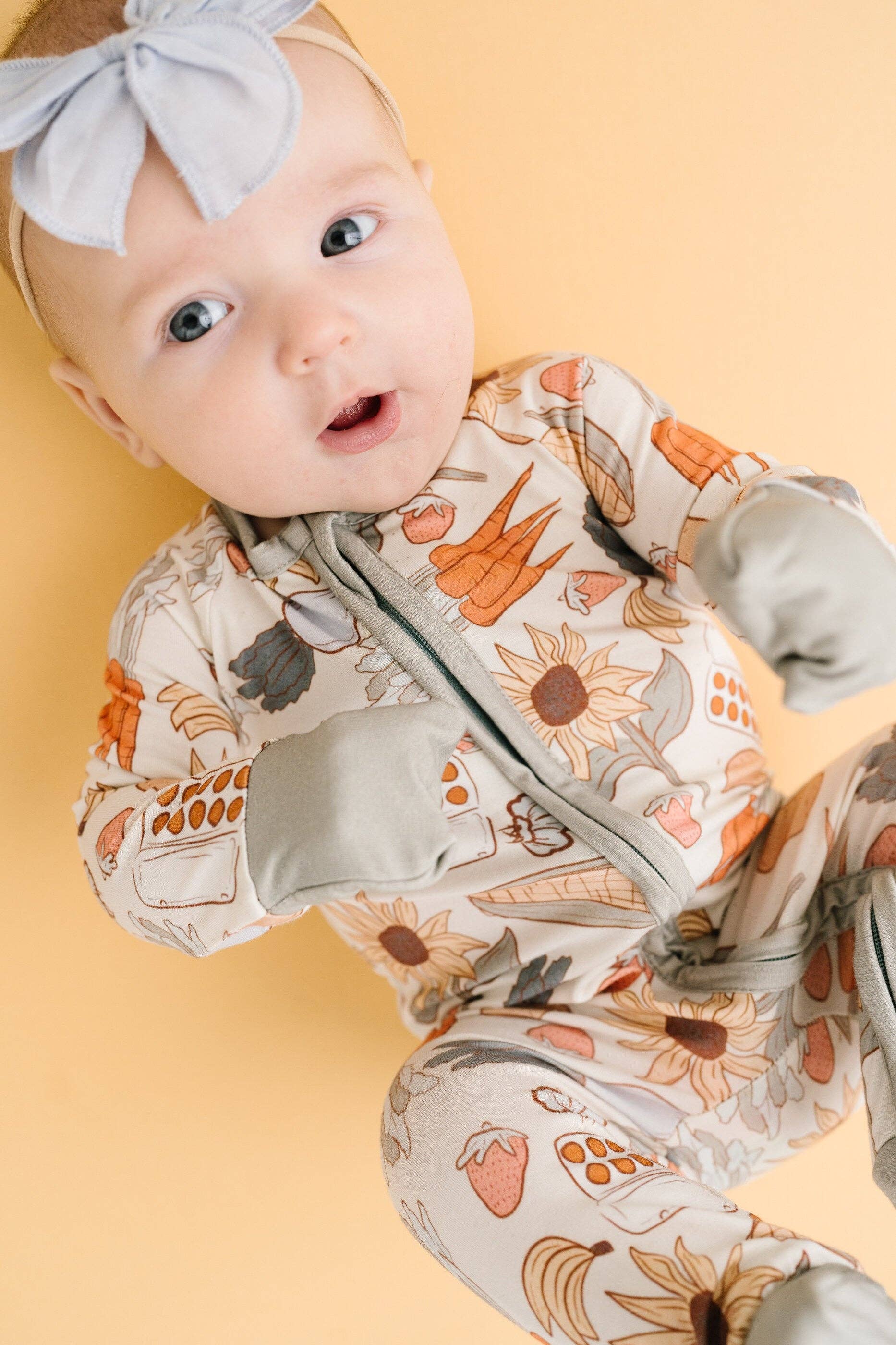 Farmers Market Bamboo Sleeper Emerson+Ivory