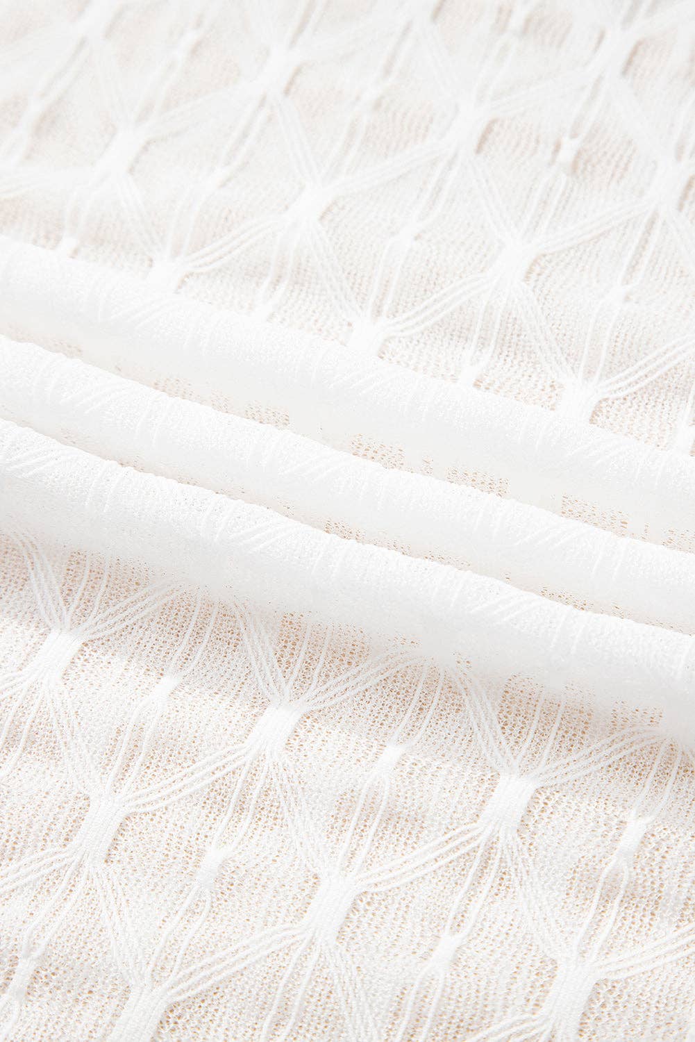 Sheer Mesh Long Sleeve Fall Top LALA LOO