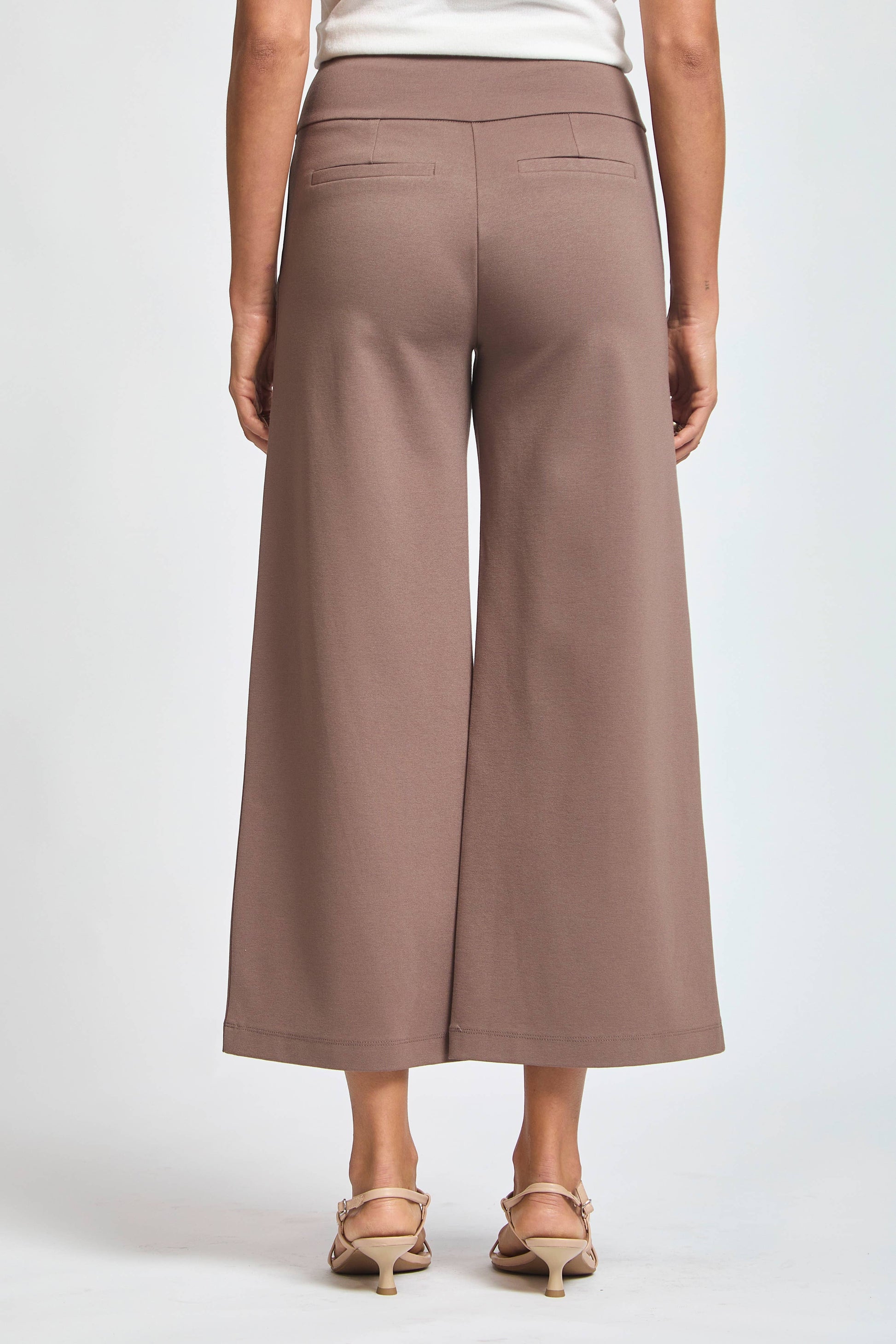 Magic Wide Cropped Pants Dear Scarlett