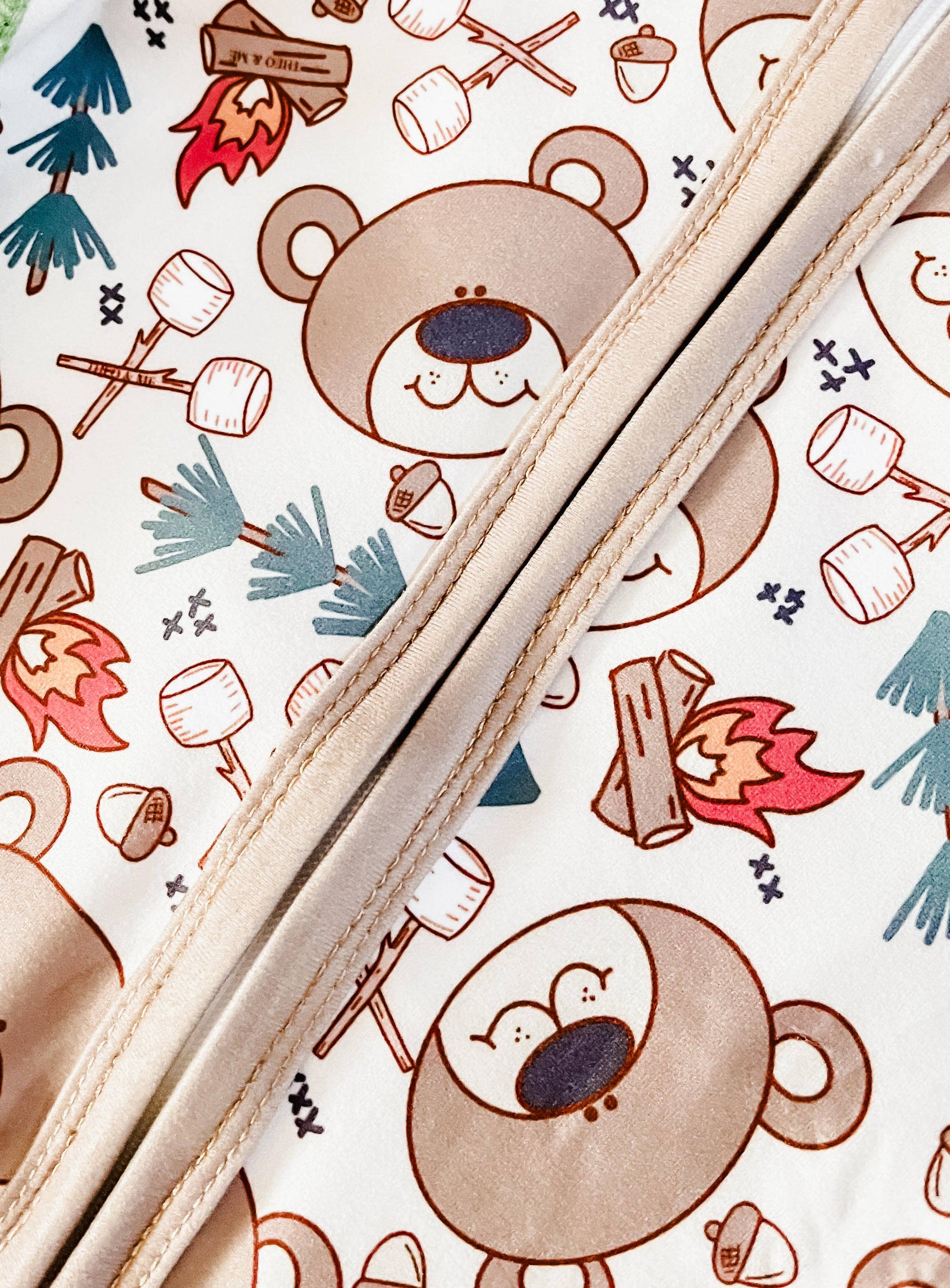 Sleeper Smore Bear Camping Emerson+Ivory