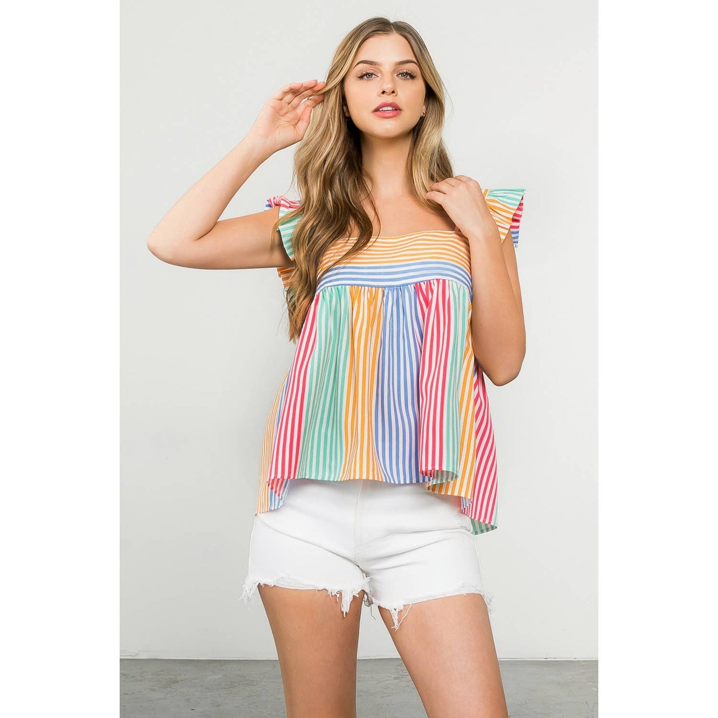 THML Multicolor Stripe Top