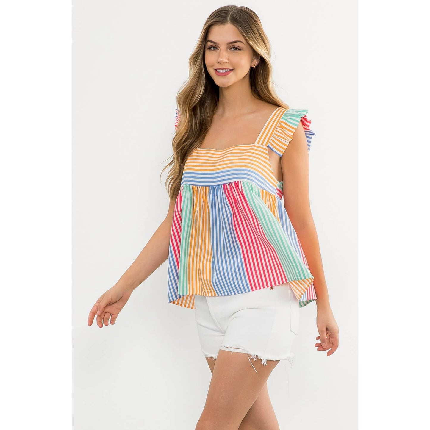 THML Multicolor Stripe Top