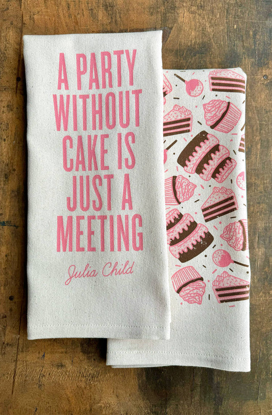 **NEW** A Party Without Cake Is Just... Kitchen Towel